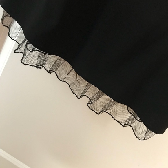 Semi formal black dress size 10 - Picture 4 of 8